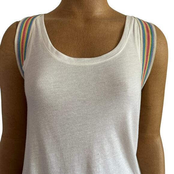 Vintage Mexican Artisan Woven Drawstring Backpack - Picture 5 of 16